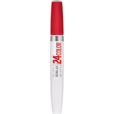 Maybelline SuperStay 24 2-Step Liquid Lipstick Makeup, Eternal Cherry, 1 kit-CaribOnline