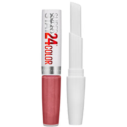 Maybelline SuperStay 24 2-Step Liquid Lipstick Makeup, Forever Chestnut, 1 kit-CaribOnline
