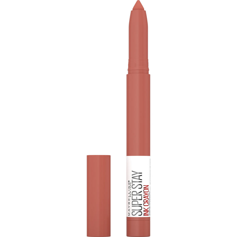Maybelline SuperStay Ink Crayon Lipstick, Matte Longwear Lipstick Makeup, Reach High, 0.04 oz.-CaribOnline
