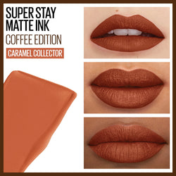 Maybelline SuperStay Matte Ink Liquid Lipstick, Coffee Edition, Caramel Collector, 0.17 fl. oz.-CaribOnline