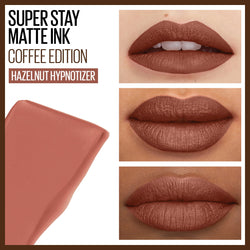 Maybelline SuperStay Matte Ink Liquid Lipstick, Coffee Edition, Hazelnut Hypnotizer, 0.17 fl. oz.-CaribOnline