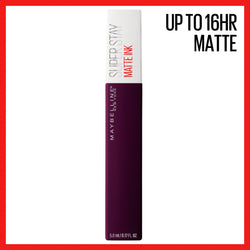 Maybelline SuperStay Matte Ink Liquid Lipstick, Lip Makeup, Escapist, 0.17 fl. oz.-CaribOnline