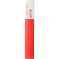 Maybelline SuperStay Matte Ink Liquid Lipstick, Lip Makeup, Heroine, 0.17 fl. oz.-CaribOnline