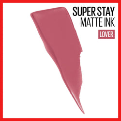 Maybelline SuperStay Matte Ink Liquid Lipstick, Lip Makeup, Lover, 0.17 fl. oz.-CaribOnline