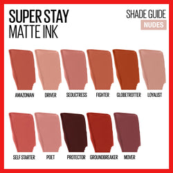 Maybelline SuperStay Matte Ink Liquid Lipstick, Lip Makeup, Mover, 0.17 fl. oz.-CaribOnline