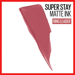 Maybelline SuperStay Matte Ink Liquid Lipstick, Lip Makeup, Ringleader, 0.17 fl. oz.-CaribOnline