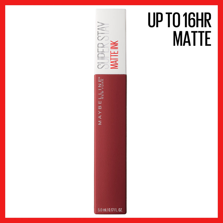 Maybelline SuperStay Matte Ink Liquid Lipstick, Lip Makeup, Voyager, 0.17 fl. oz.-CaribOnline
