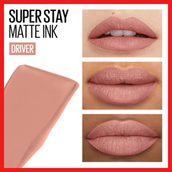 Maybelline SuperStay Matte Ink Un-nude Liquid Lipstick, Driver, 0.17 fl. oz.-CaribOnline
