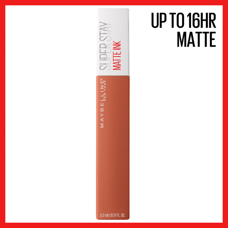 Maybelline SuperStay Matte Ink Un-nude Liquid Lipstick, Fighter, 0.17 fl. oz.-CaribOnline