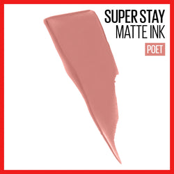 Maybelline SuperStay Matte Ink Un-nude Liquid Lipstick, Poet, 0.17 fl. oz.-CaribOnline