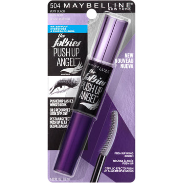 Maybelline The Falsies Push Up Angel Waterproof Mascara, Very Black, 0.32 fl. oz.-CaribOnline