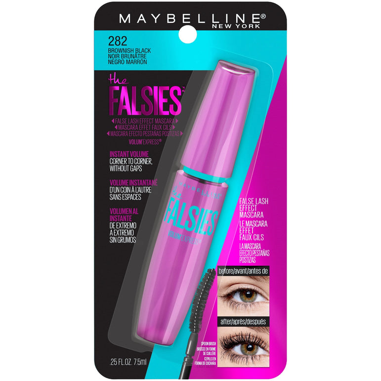 Maybelline The Falsies Washable Mascara Makeup, Brownish Black, 0.25 fl. oz.-CaribOnline
