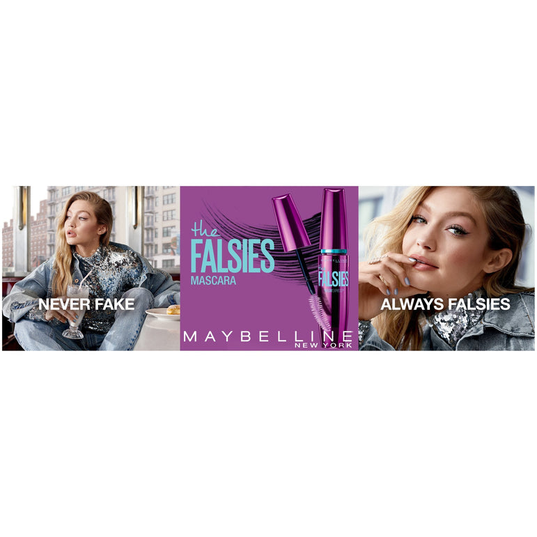 Maybelline The Falsies Washable Mascara Makeup, Brownish Black, 0.25 fl. oz.-CaribOnline