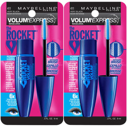 Maybelline Volum' Express The Rocket Waterproof Mascara, Very Black, 2 count-CaribOnline